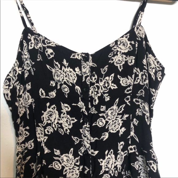 Volcom Black Floral Dress - Picture 3 of 6